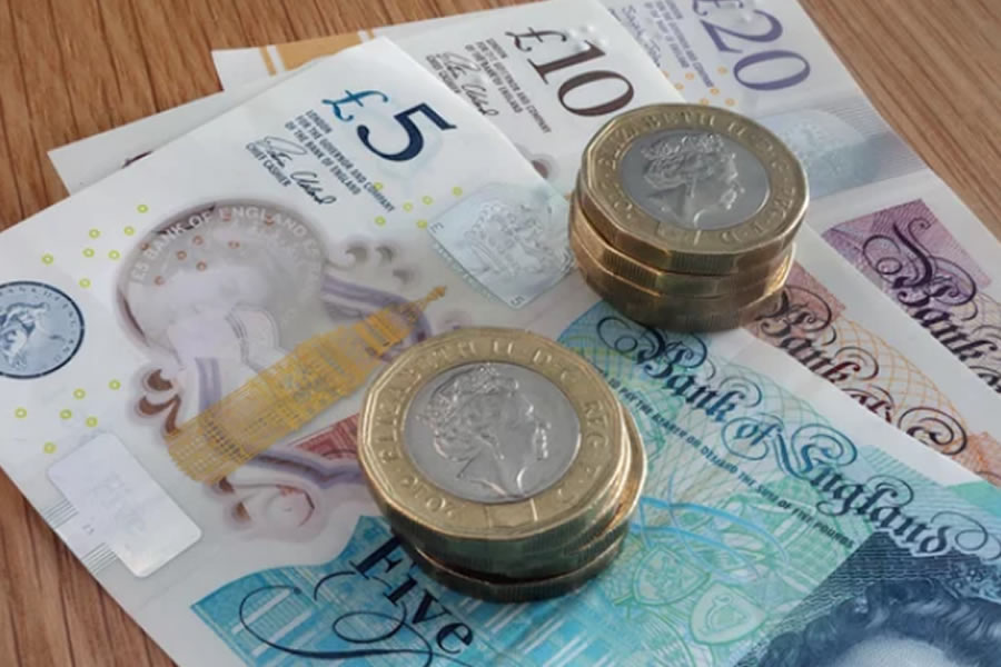 British pound sterling notes
