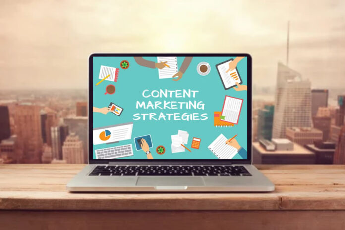 Infographic on content marketing strategies you should try now